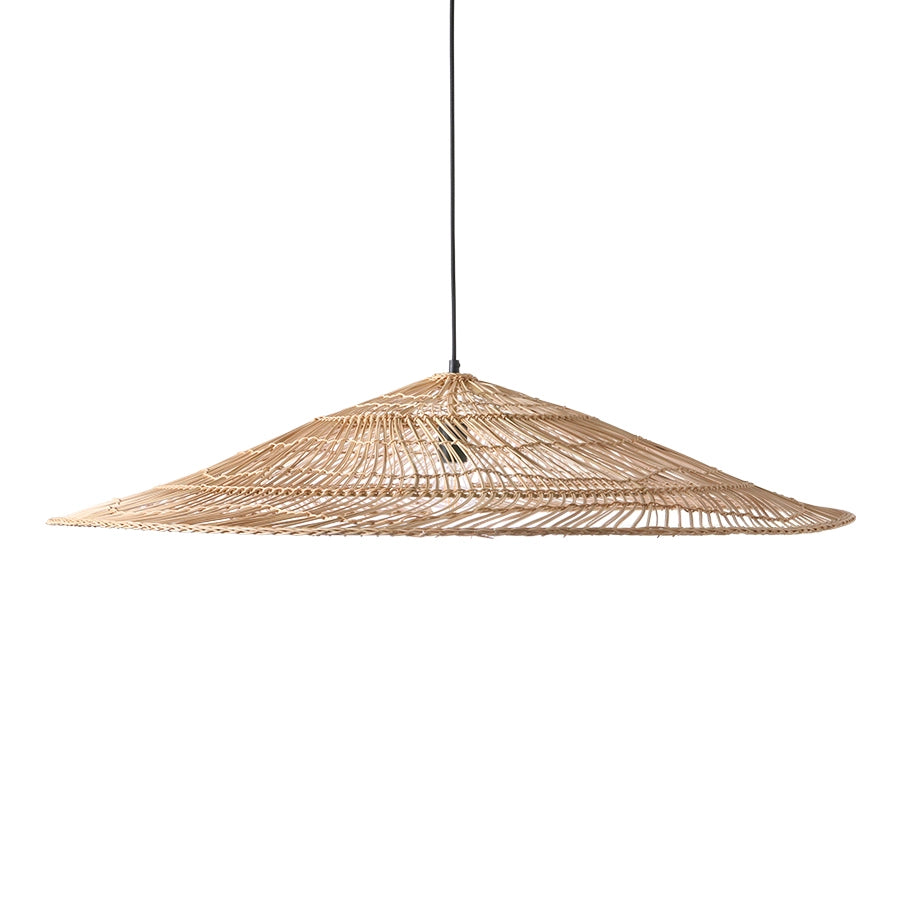 hand woven large triangle shape pendant light