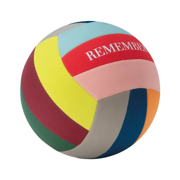 multi color volley leisure ball