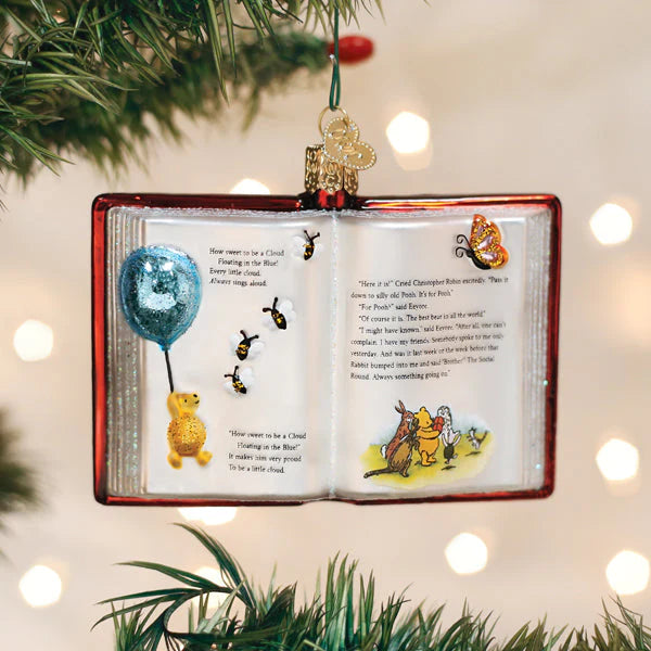 Winnie the Pooh Book Ornament