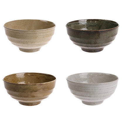 kyoto ceramics noodle bowls in earth tones
