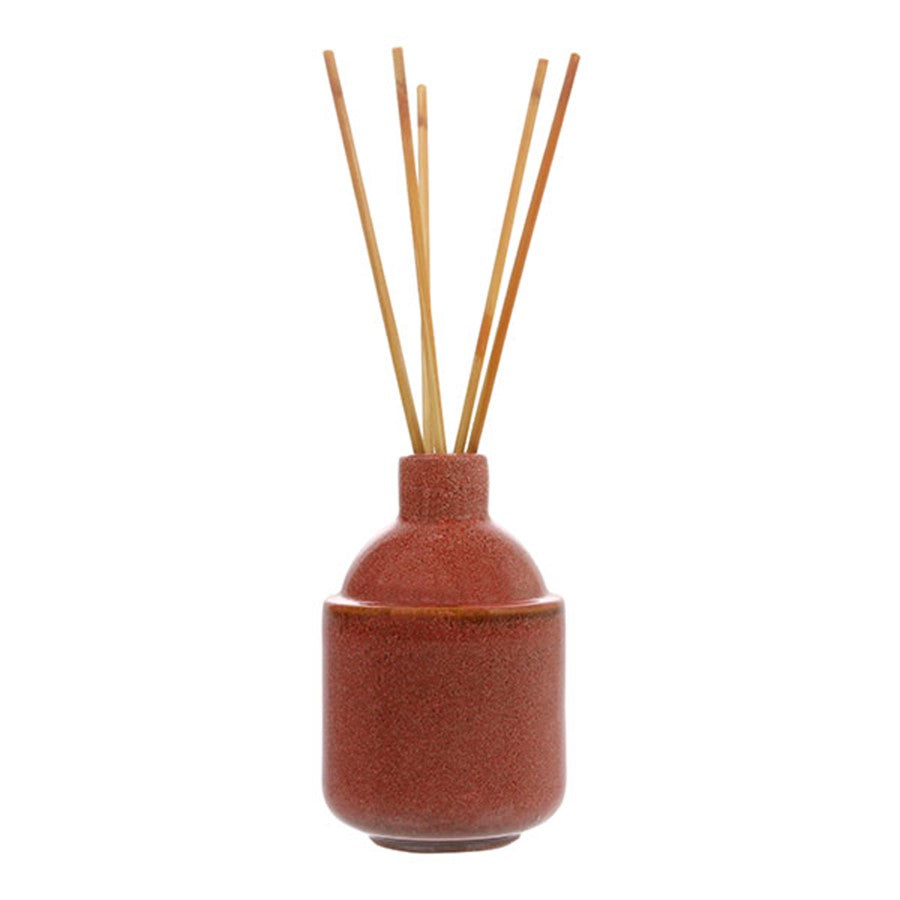 orange ceramic pot for home fragrance sticks