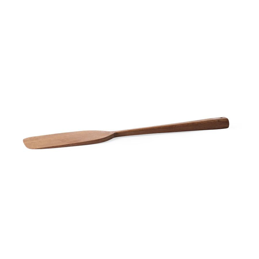 wooden spatula made of teak