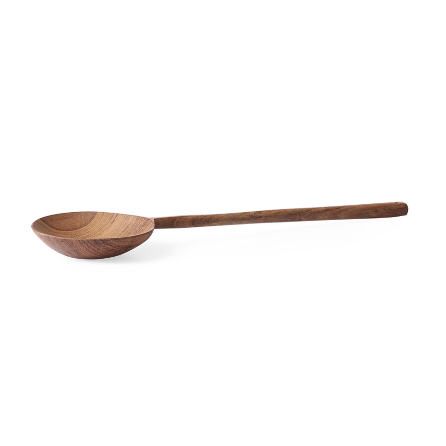 teak wood ladle