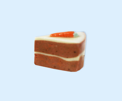 handmade slice of carrot cake pin