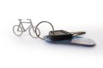 key chain of bike made of recycled metal 