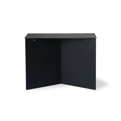 metal side table - black
