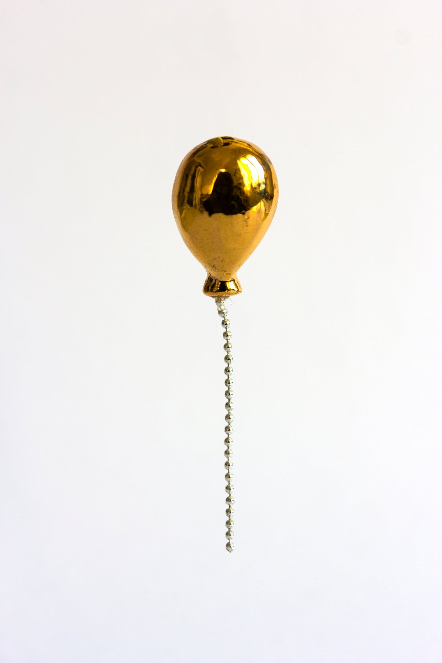 handmade golden porcelain balloon pin