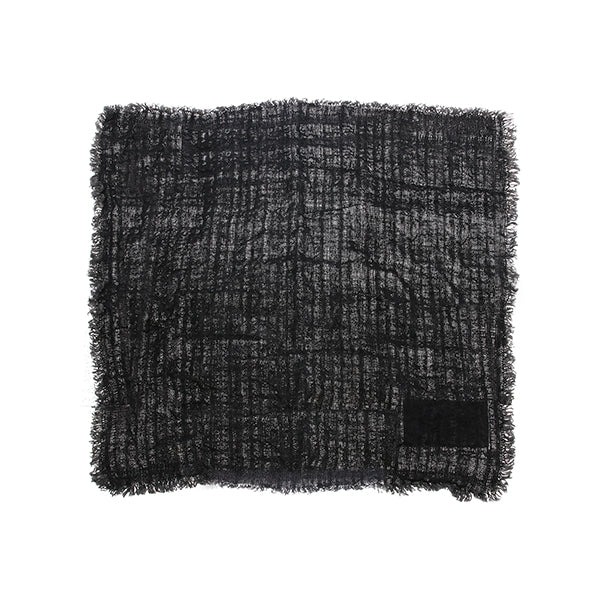 natural linen napkin in color charcoal